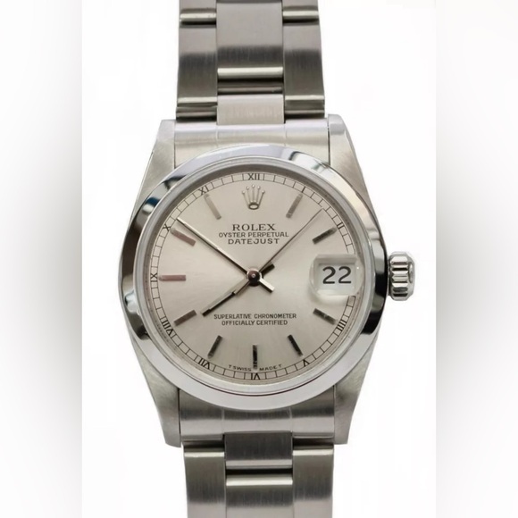 Rolex Accessories - Rolex Datejust 31 mm Stainless Steel 68240 Watch Automatic